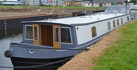 wide beam canal boats for sale uk  Lying at Saul Junction Marina, , Kingfisher comes with the option of a mooring